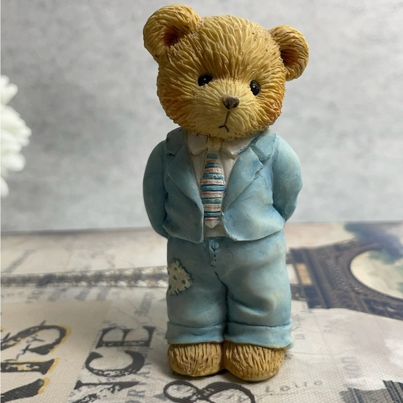 Cherished Teddies - Adorable Bear Figurine Set of 5 - Picture 10 of 16